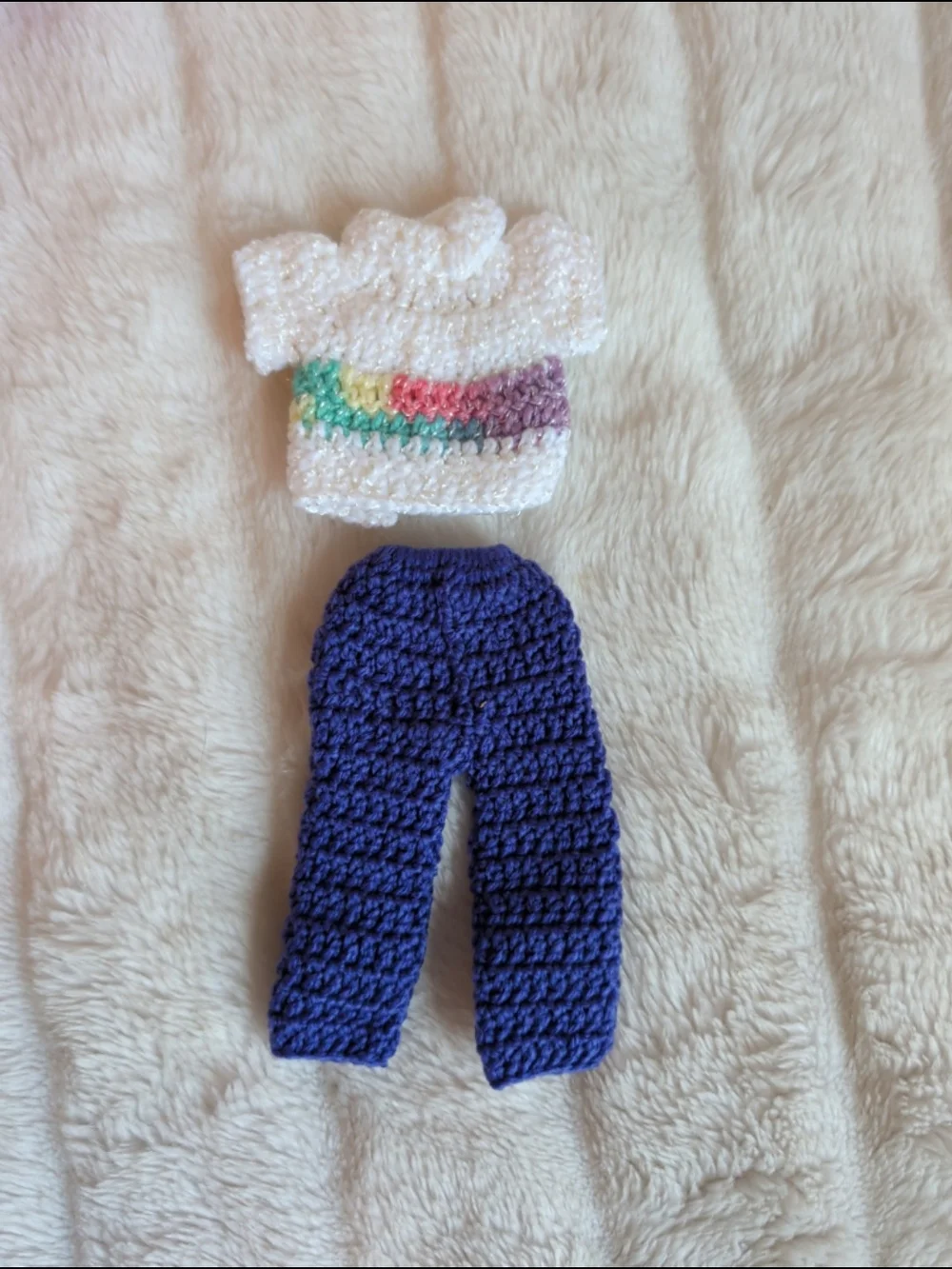 Vintage Crocheted Barbie Clothes & Accessories